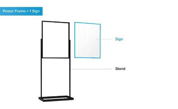 poster display stand